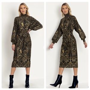 COPY - NWT BLACKMILK CLOTHING CTHULHU DECO BATWING DRESS, XSmall